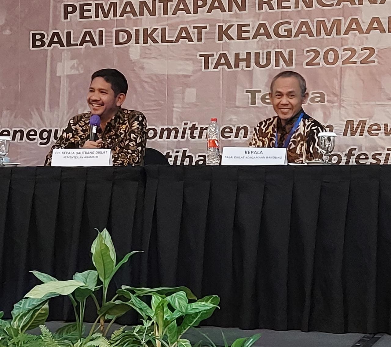 Plt Kepala Balitbang Diklat Kemenag RI tutup giat rakor internal BDK Bandung